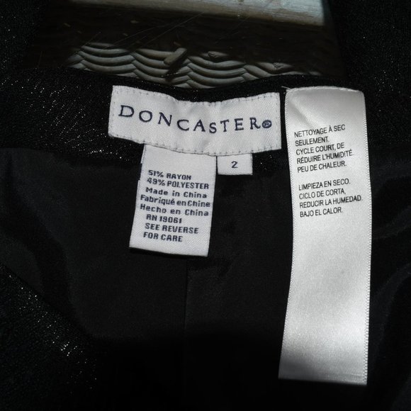 DONCASTER Black Dress Pants - Picture 5 of 5